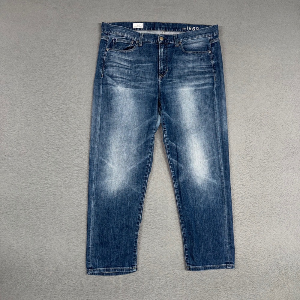 Gap Jeans Womens 14 Blue Sexy Boyfriend Mid Rise Stretch Denim Cotton Blend